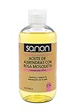 SANON - Aceite De Almendras Con Rosa Mosqueta, One size, Vanilla, 250 Mililitro