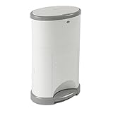Korbell - STANDAR - Cubo de pañales - 16 L - Blanco - Económico - Ecológico - Pedal - Capacidad de 45 capas
