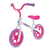 Chicco Bicicleta sin Pedales First Bike para Niños de 2 a 5 Años hasta 25 Kg, Bici para Aprender a Mantener el Equilibrio con Manillar y Sillín Ajustables, Color Rosa - para Niños de 2 a 5 Años