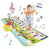 LEADSTAR Alfombra Musical, Juguetes para Niños de 2 3 4 5 Años, Alfombra de Baile, 8 Instrumentos Suenan Alfombra Piano, Educativo Juguete Regalo para Bebé Niños Niño Niña (100*36cm)